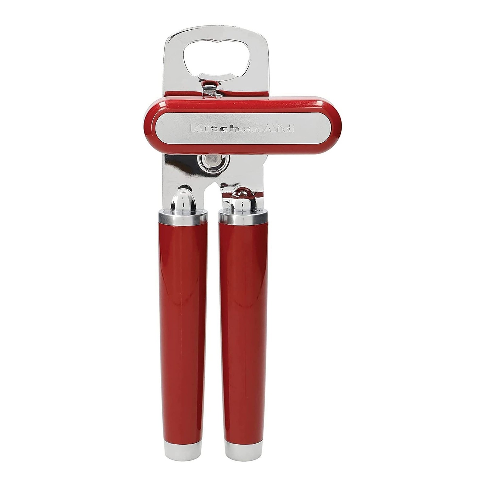 KitchenAid Empire Red Can Opener 2 in 1 Easy Turn Ergonomic Handles