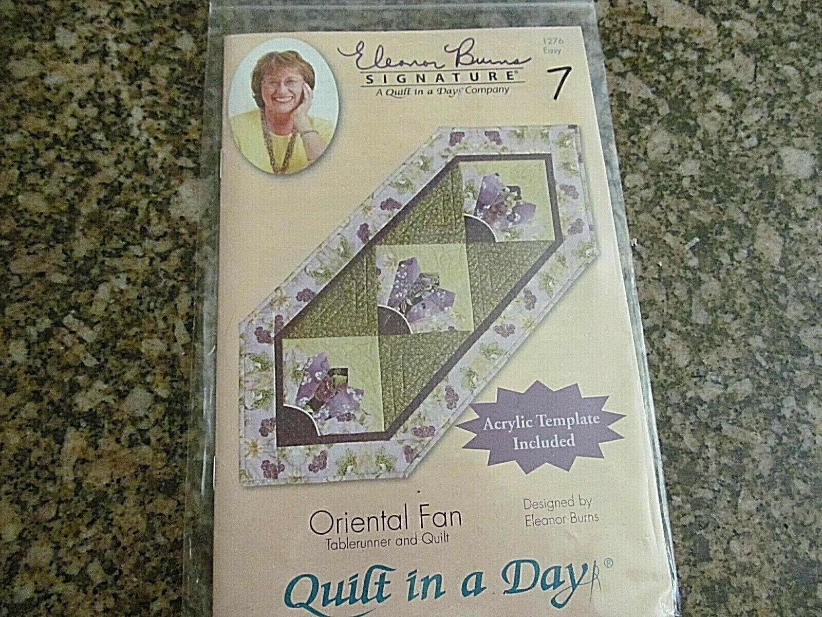 *Oriental Fan: Eleanor Burns Signature Quilt Pattern by Quilt in a Day