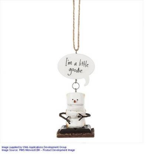 S'more Toasted I'm a Little Goodie Ornament