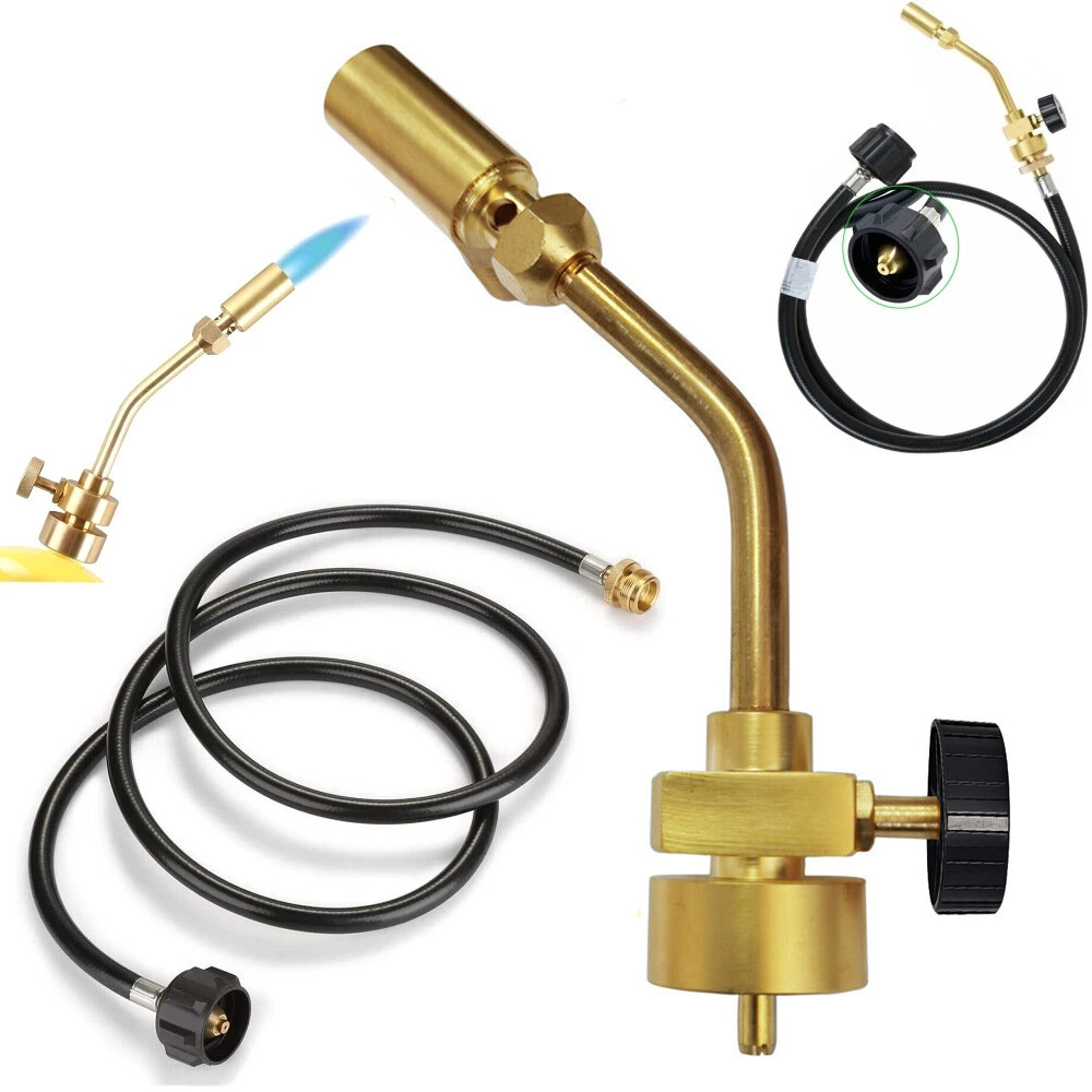 Propane Gas Tank Start Torch / Hose Adapter Brazing Soldering Welding Head