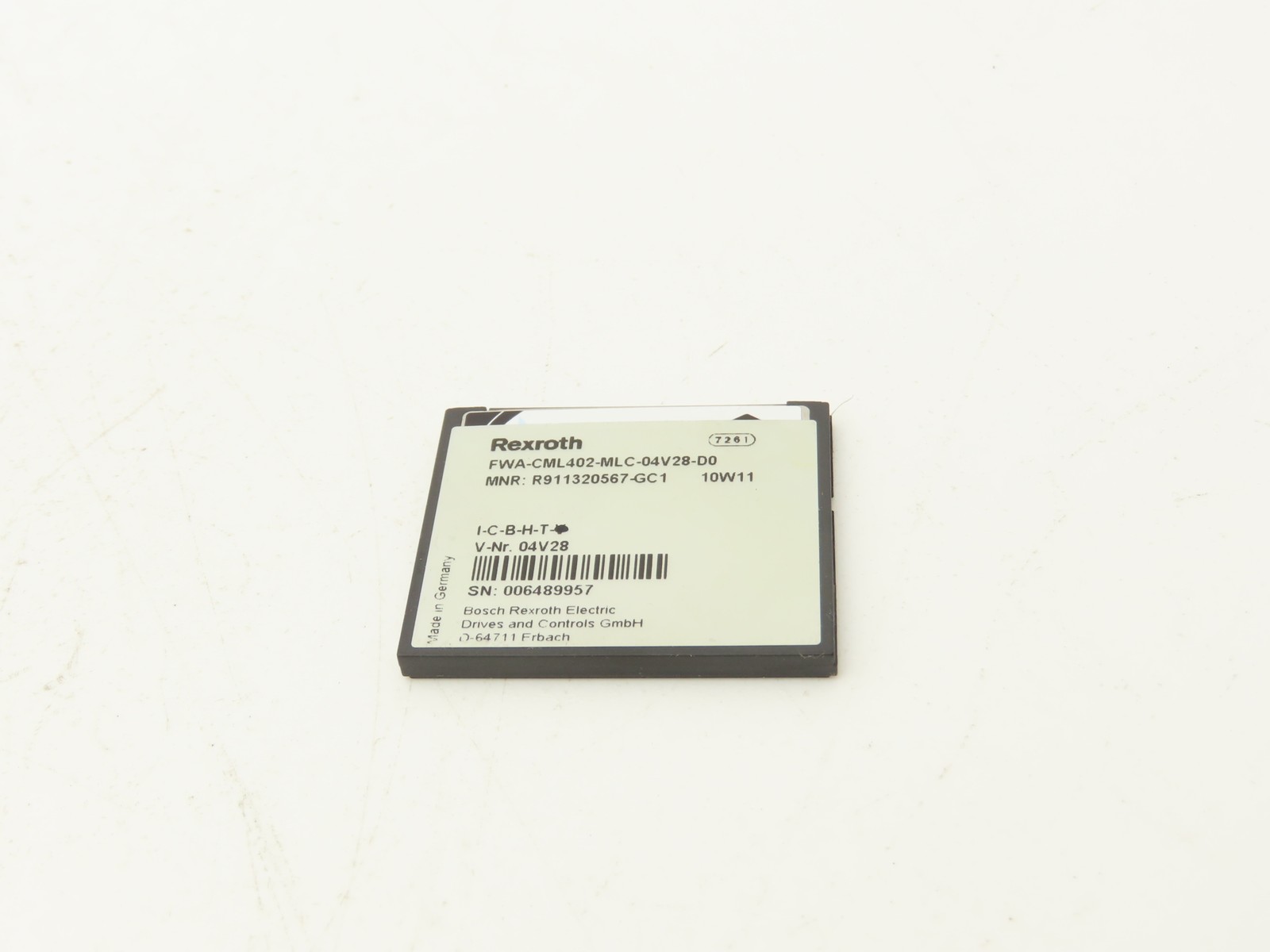 TRS Star CFI-128MS231.112.44X Rexroth Memory Card 128MB For CPU
