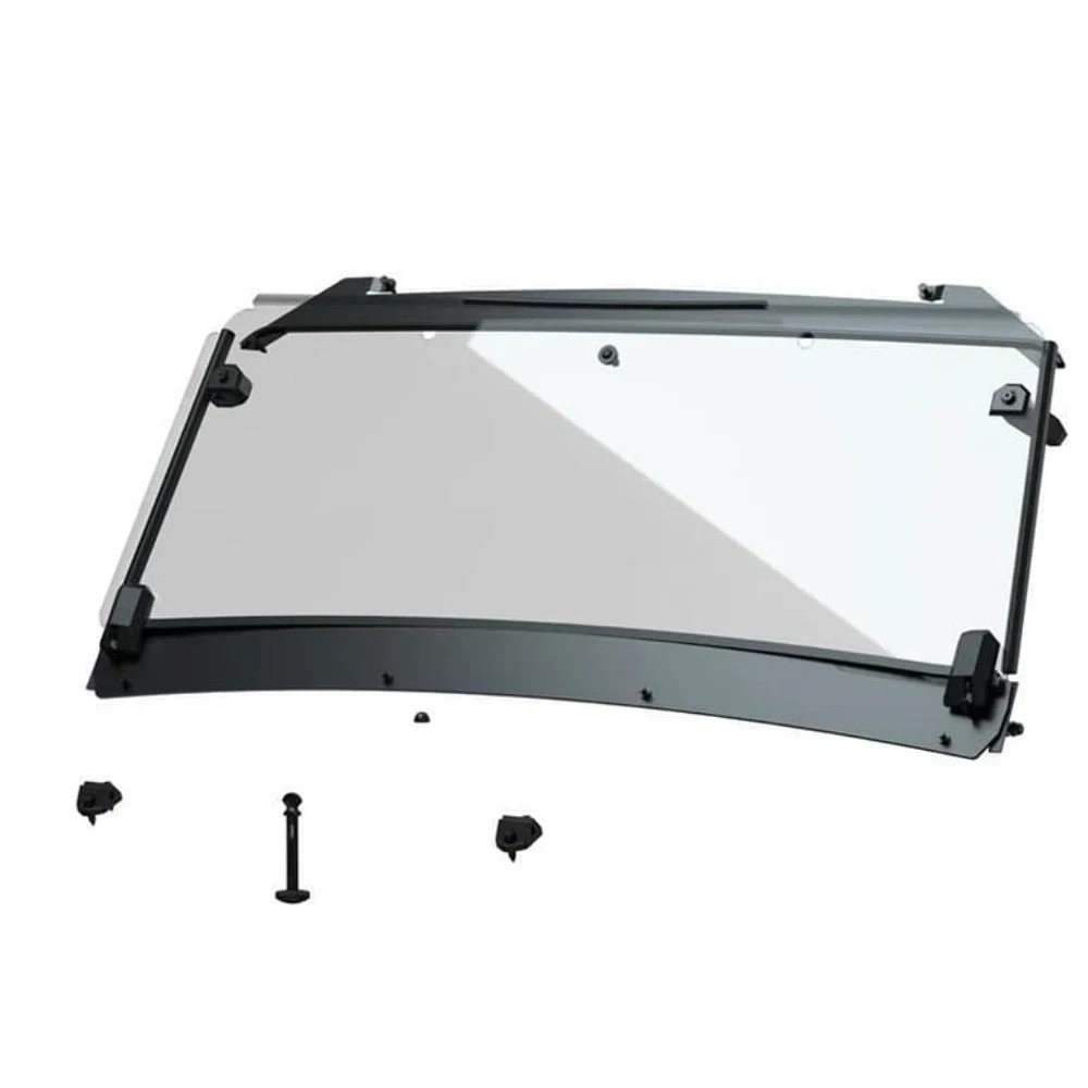 POLARIS 2882174 General OEM Flip Down Hard Coat Poly Windshield 2889156