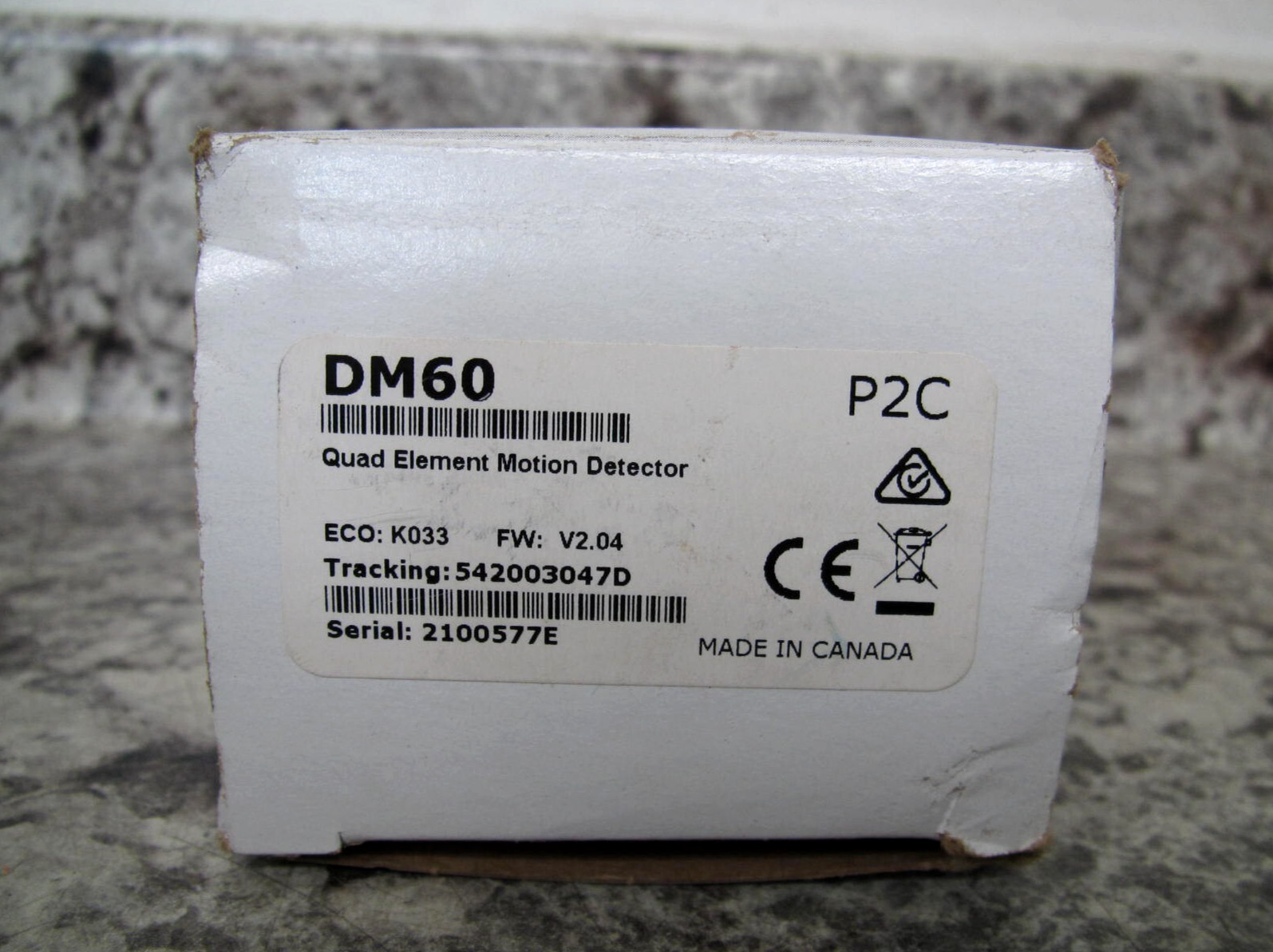 New Paradox DM60 Quad Element PIR Motion Detector / Sensor Free Shipping
