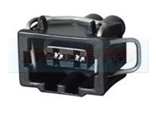 JOKON 95mm ROUND LIGHT LAMP 2 WAY PIN CONNECTOR PLUG ELDDIS CARAVAN MOTORHOME