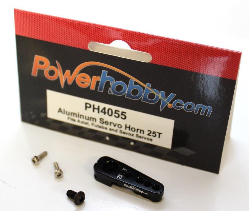 Black Aluminum 25T Servo Horn : Savox SC0252MG SB2271SG SC1268SG-BE SC0253MG