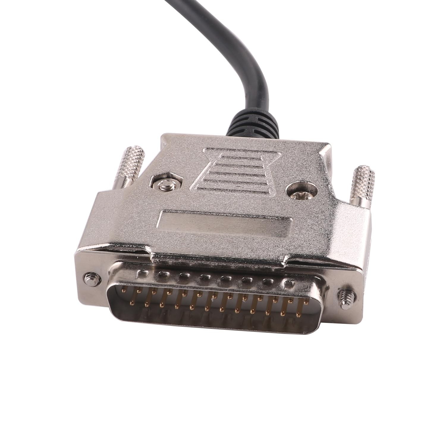 USB to DB25 RS232 Serial Adapter Converter Cable Null Modem FTDI Driver...