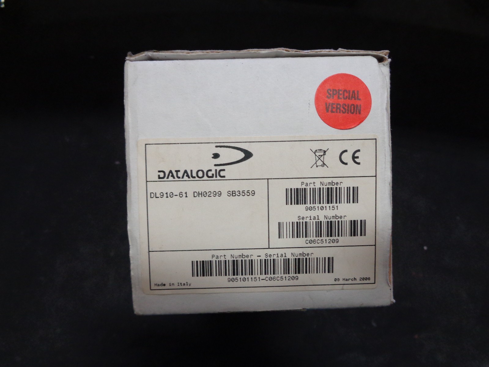 Datalogic DL910 series scanner
