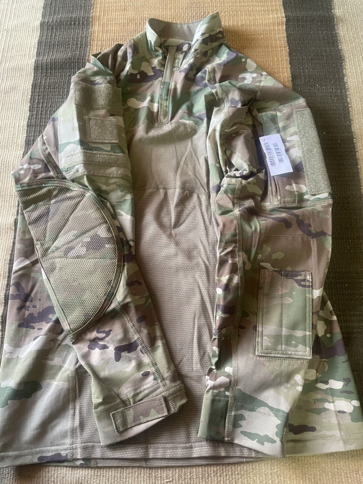 USGI 1/4 Zip Combat Shirt Large NEW Flame Resistant OCP