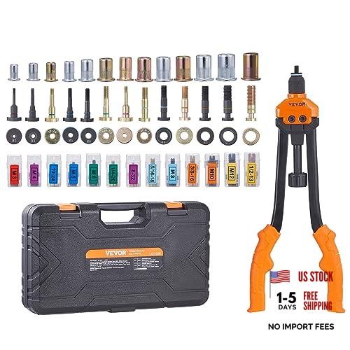 Rivet Nut Tool, Labor-Saving Rivnut Tool Kit with 13PCS 16" RIVET NUT TOOL