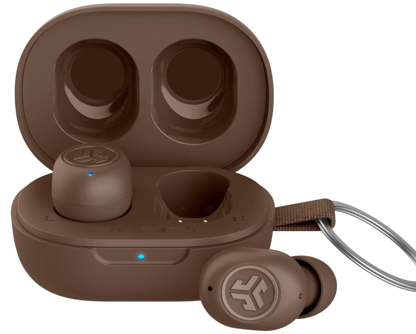 JBuds Mini True Wireless Bluetooth Earbuds + Charging Case, Crystal Clear Calls
