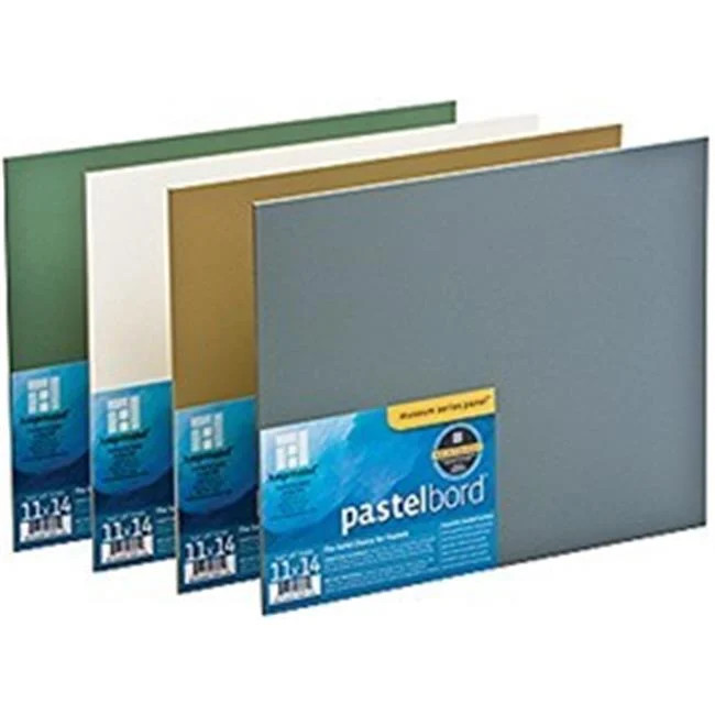 Ampersand PBW12 White Pastelbord- 12 X 16 In.