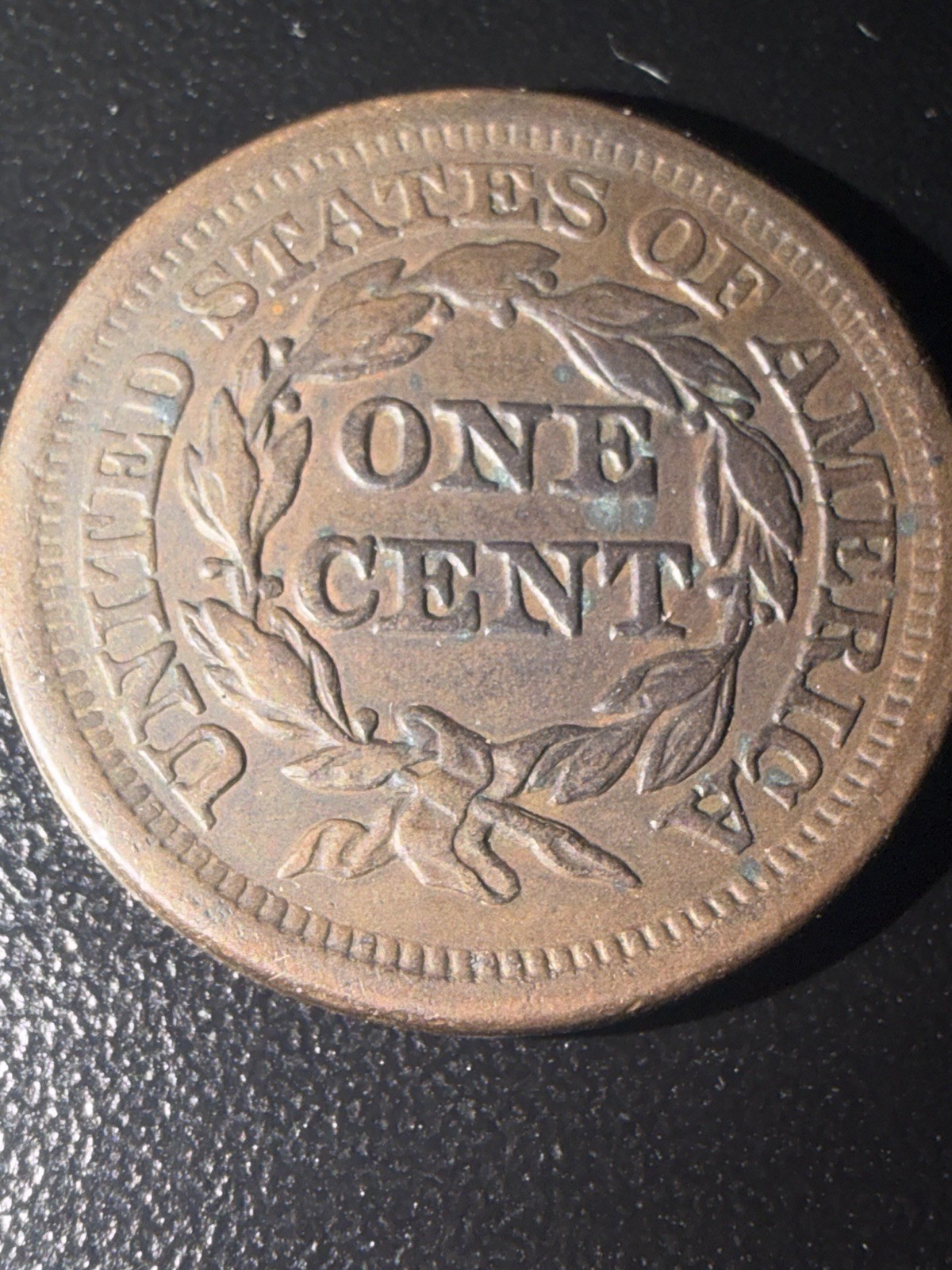 1854 Large Cent VF/XF Scratches