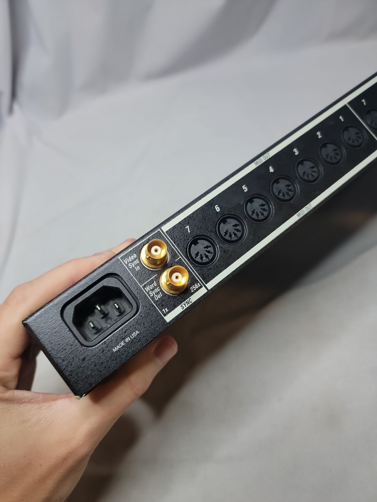 MOTU Midi Timepiece II 8 x 8 Midi Interface Vintage