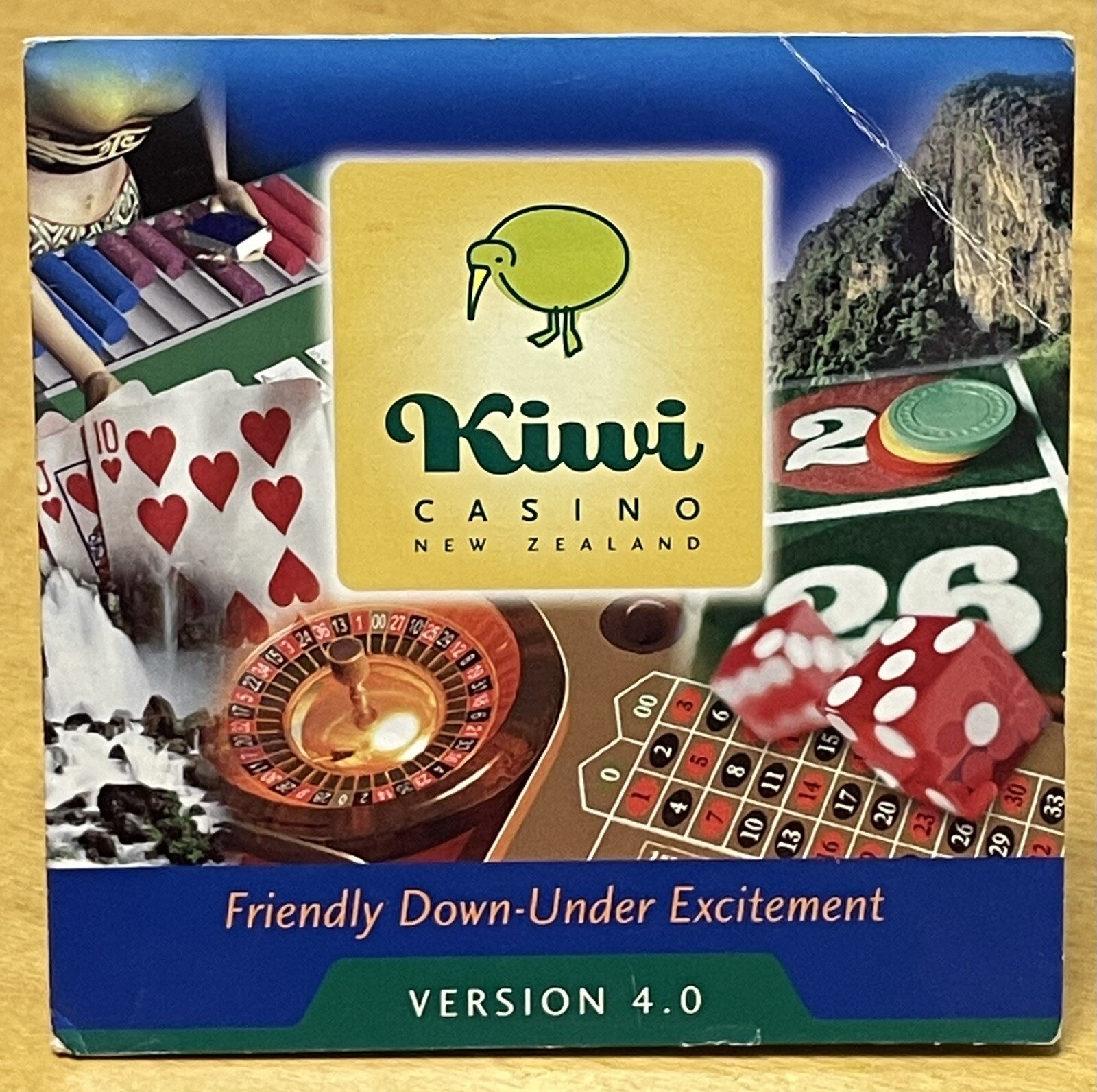 Kiwi Casino New Zealand Ver 4.0 PC Windows 25+ 3D Online Casino Gambling Games