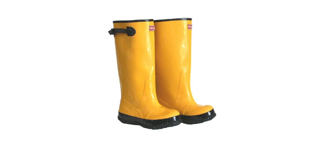 PIP 2KP448113 2KP4481 Yellow 3 Boots - Rubber Upper and Rubber Sole Pair