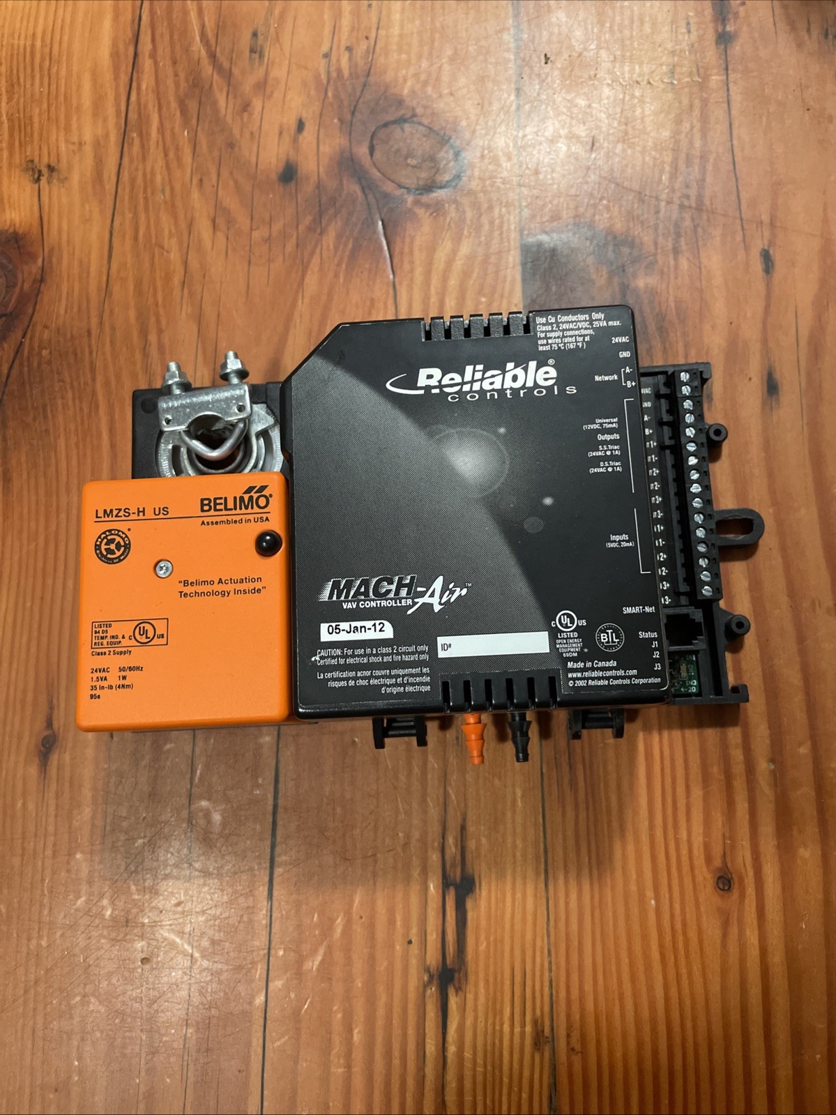 Belimo Reliable Controls LMZS-H US MACH-Air VAV Controller Used Free Shipping