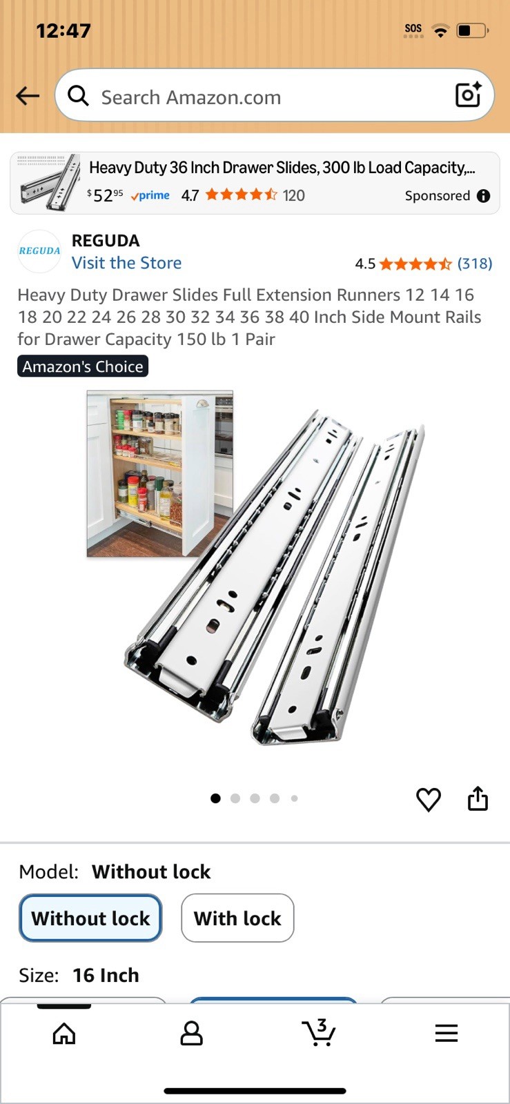 Heavy Duty Drawer Slides Full Extension