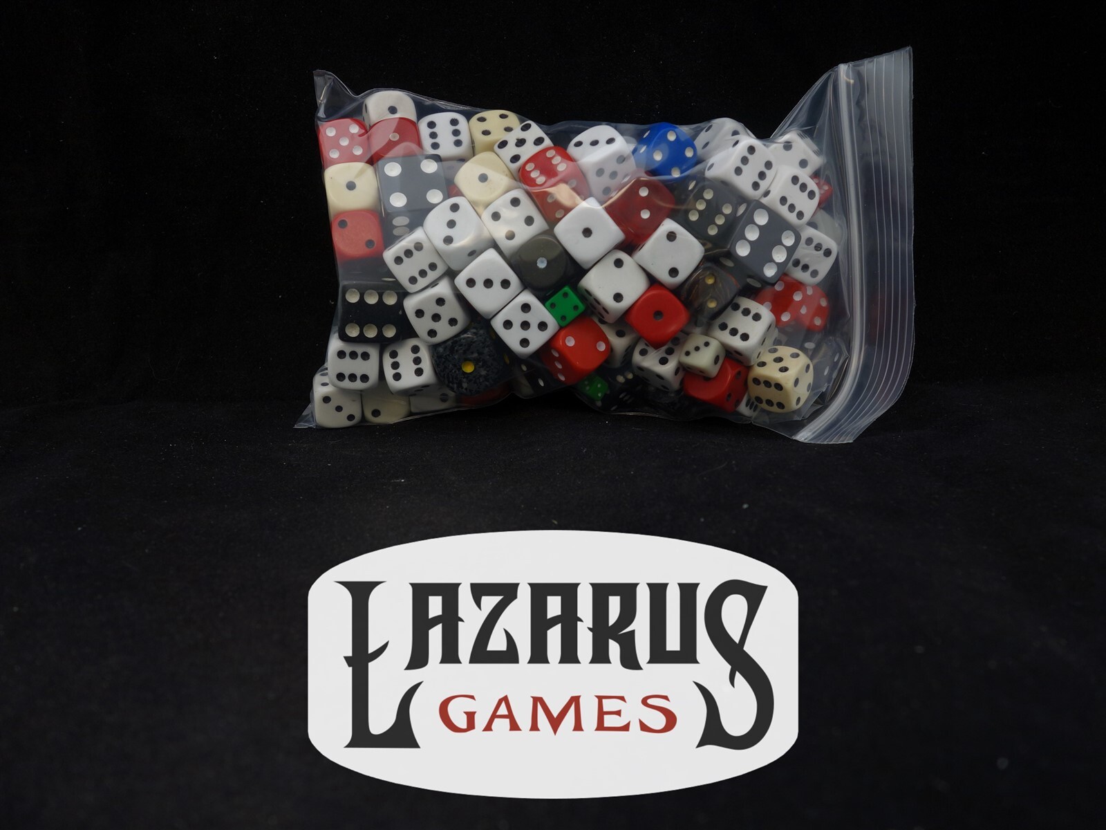 Warhammer 40K, AoS, Fantasy Battle, etc: 10oz random d6 lot - bulk 6-sided dice