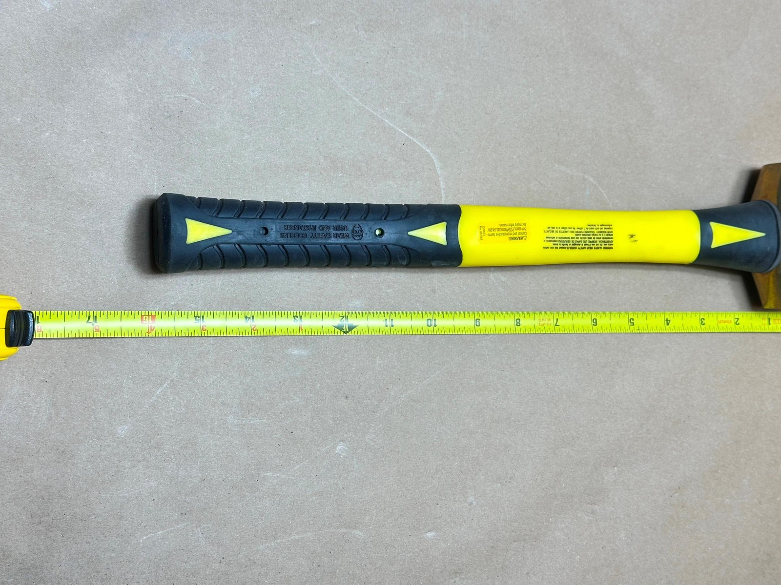 Klein Tools 819-03 No Spark 3Lb Brass Hammer