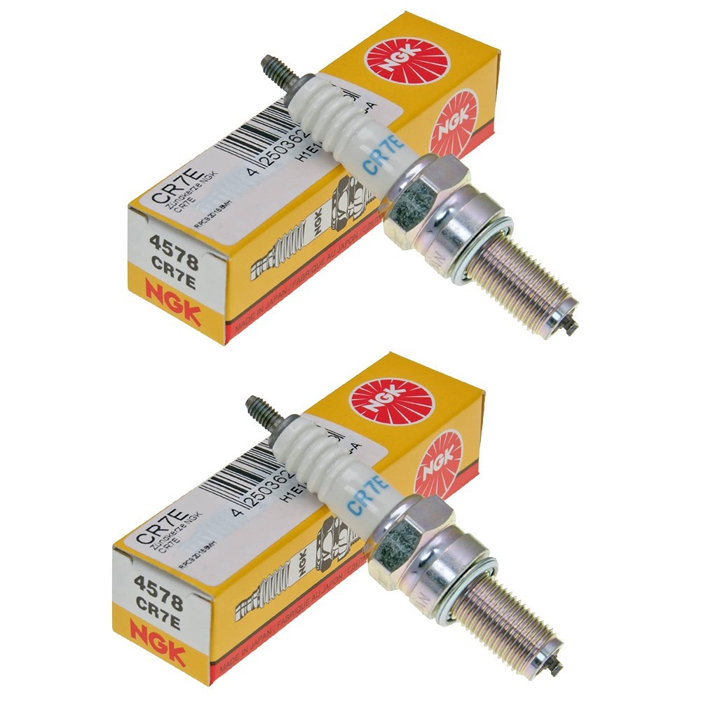 Genuine NGK CR7E (4578) Standard Spark Plug - 2 PACK