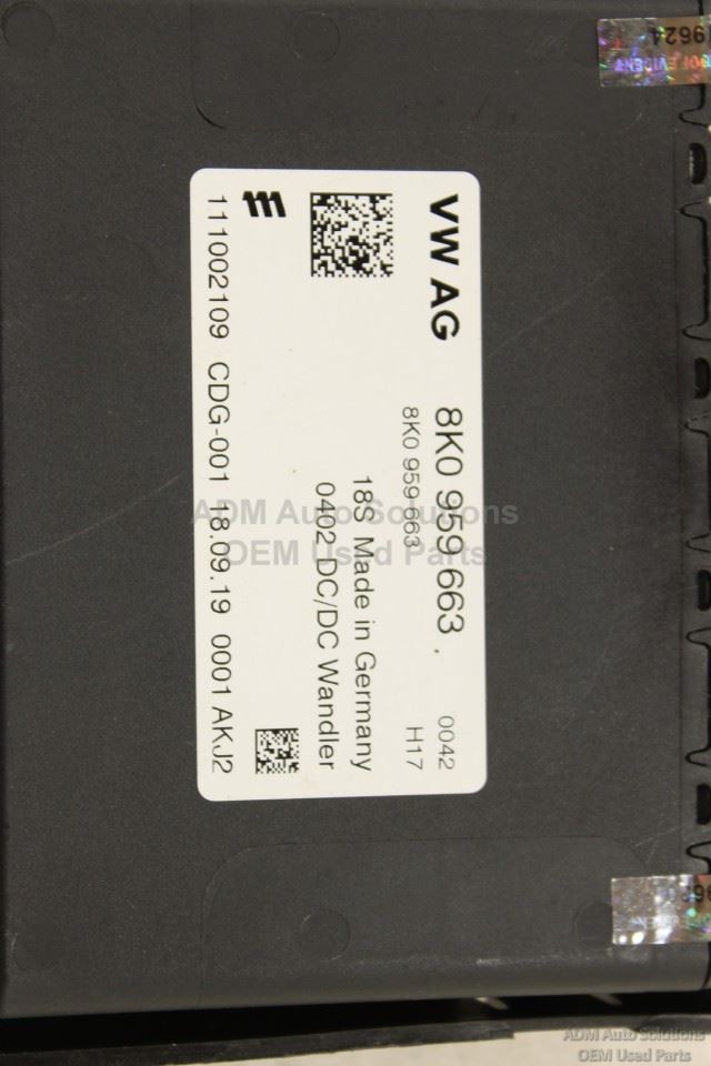 2015 - 2024 Porsche Macan Voltage Stabilizer Control Module Unit OEM 8K0959663