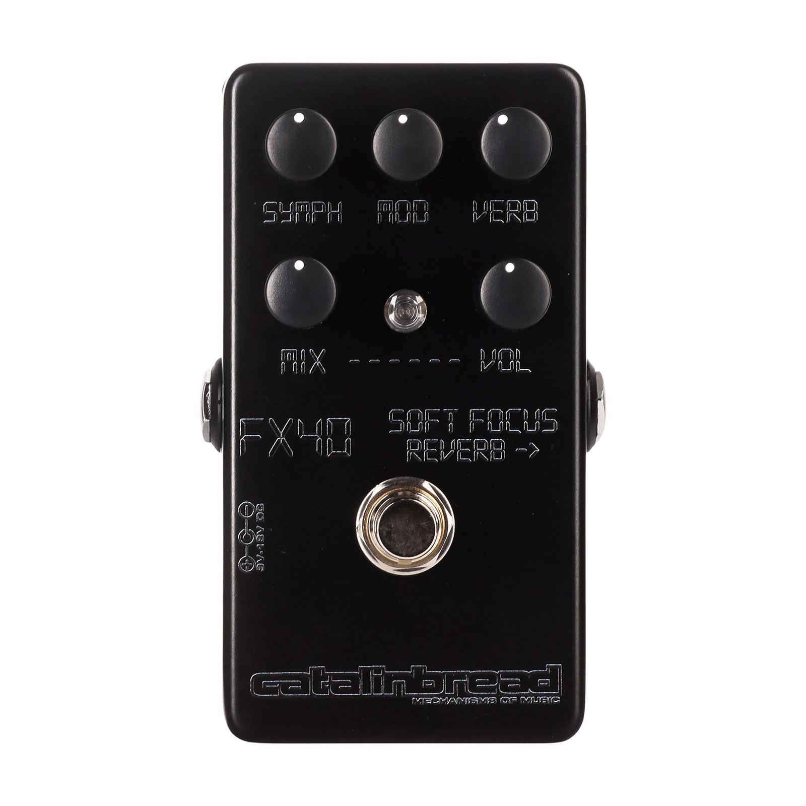 Catalinbread Soft Focus Reverb Pedal - Blackout (ProAudioStar Exclusive)