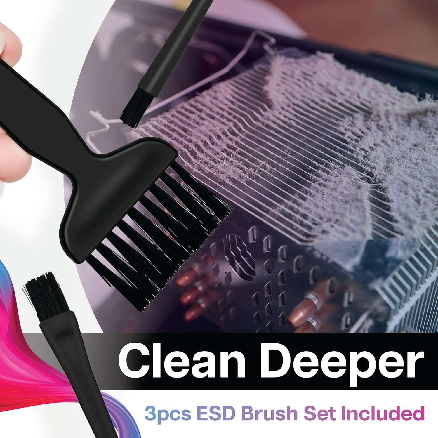 IT Dusters AirTec Ultra Electric Air Duster Blower for PC, Laptop, Console,...