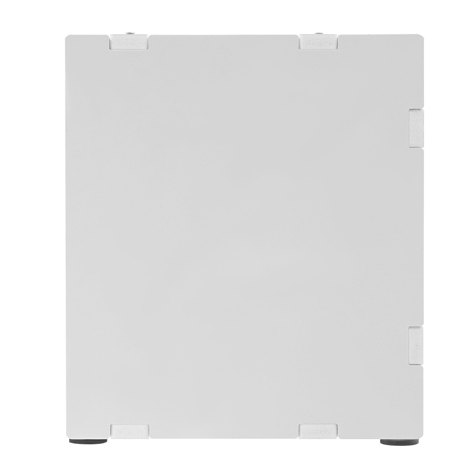 2 Pack 4 Tier Desktop File Holder White PVC Paper Organizer Rack