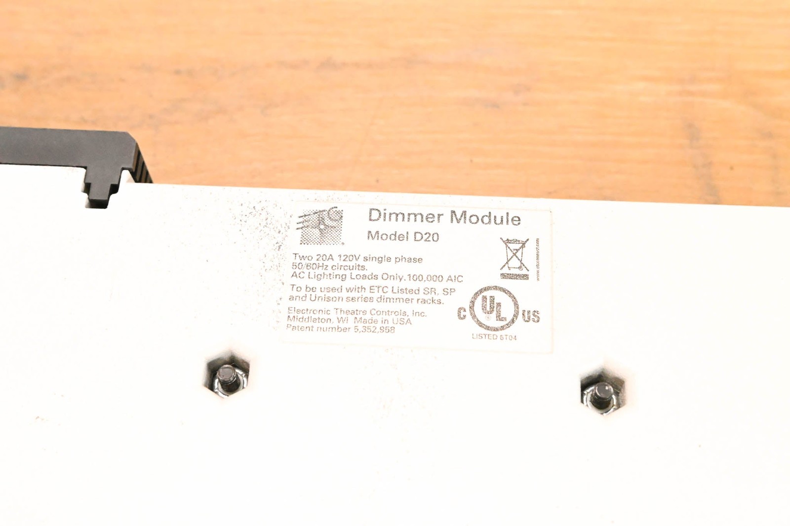 ETC D20 Dual 20A Dimmer Module (PAIR) CG01Y3F