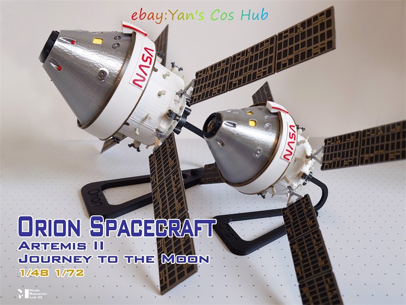 1/72 1/48 Orion Manned Spacecraft Nasa 3D Printed Finished Model