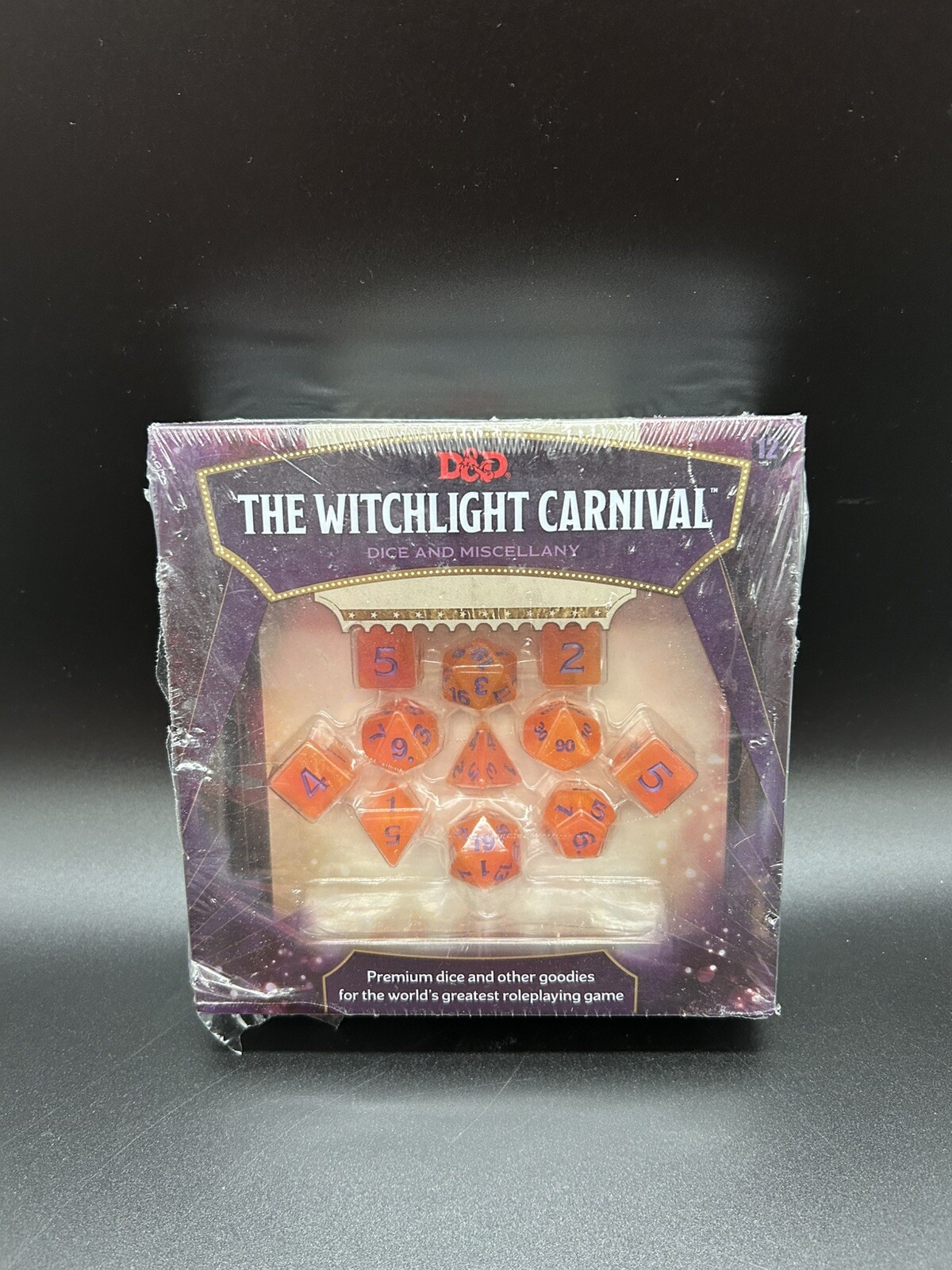 D&D The Witchlight Carnival Dice & Miscellany Dungeons & Dragons Factory SEALED!