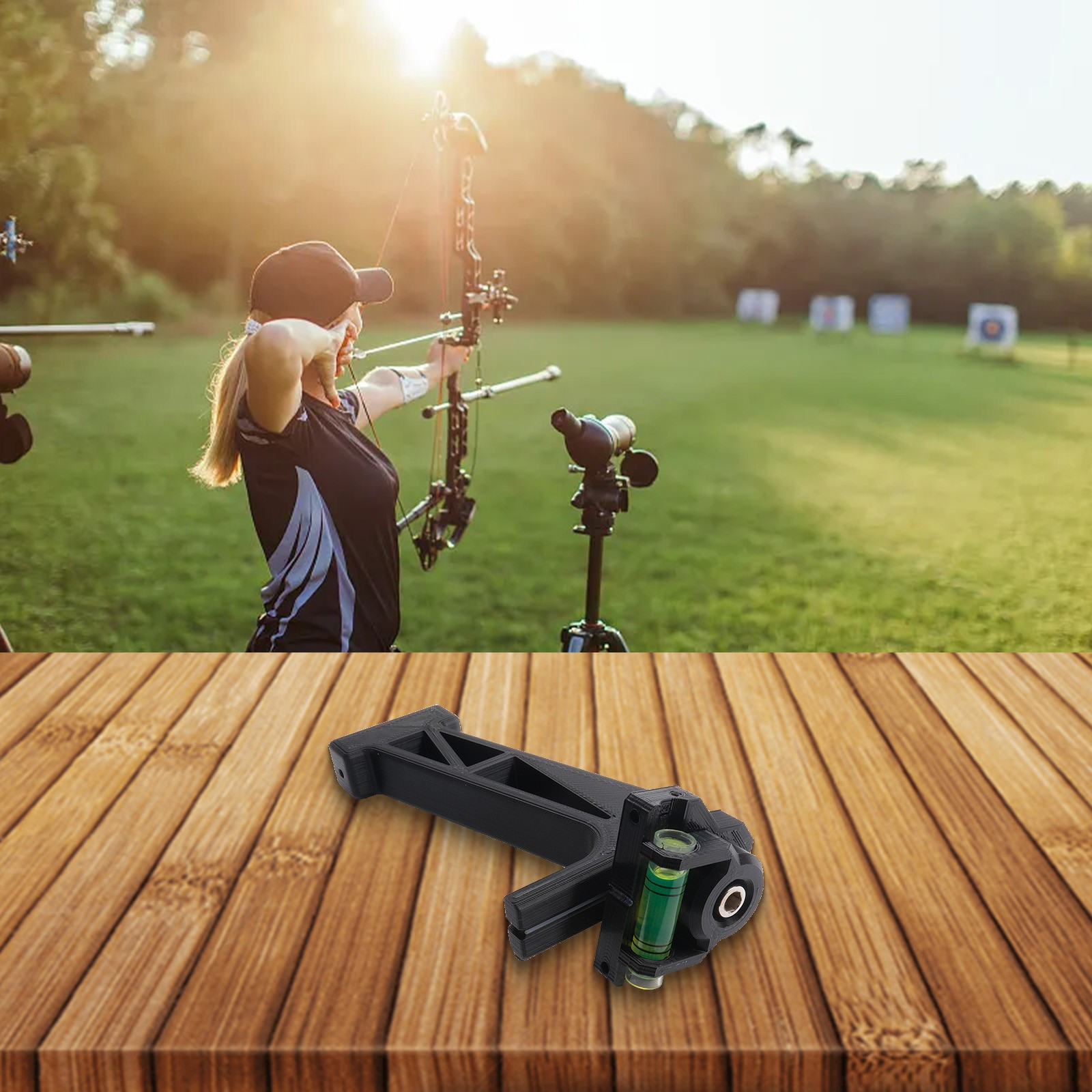 Correct and Improve Posture with Compound Bow Release Training Equipment