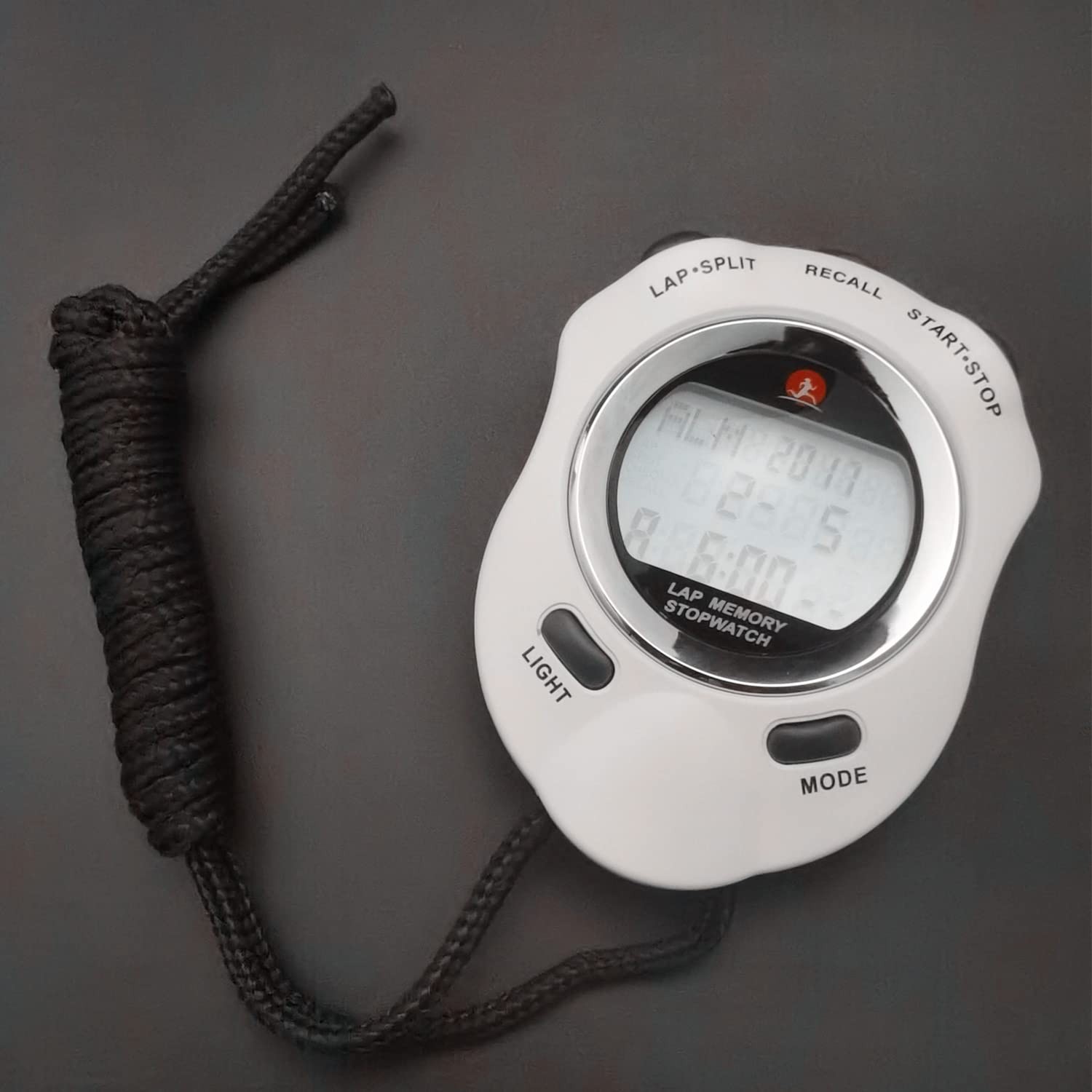 Stopwatch Timer, Digital Stop Watch with 0.01second 10 Lap Backlight-plastic
