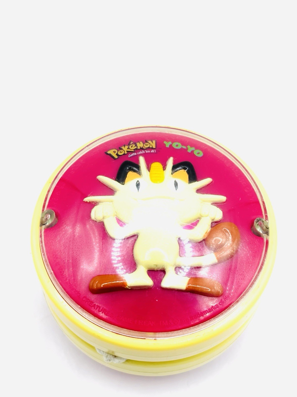 1998 Pokémon Meowth Electronic Yo-Yo Vintage Tiger Toys Lot Of (2) Untested!