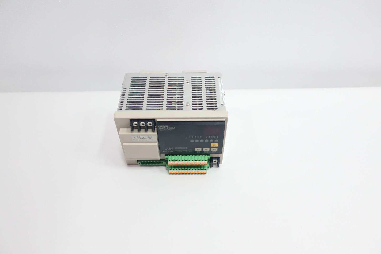 Omron S8AS-24006-301 Power Supply 100-240v-ac 3.8a Amp 24v-dc