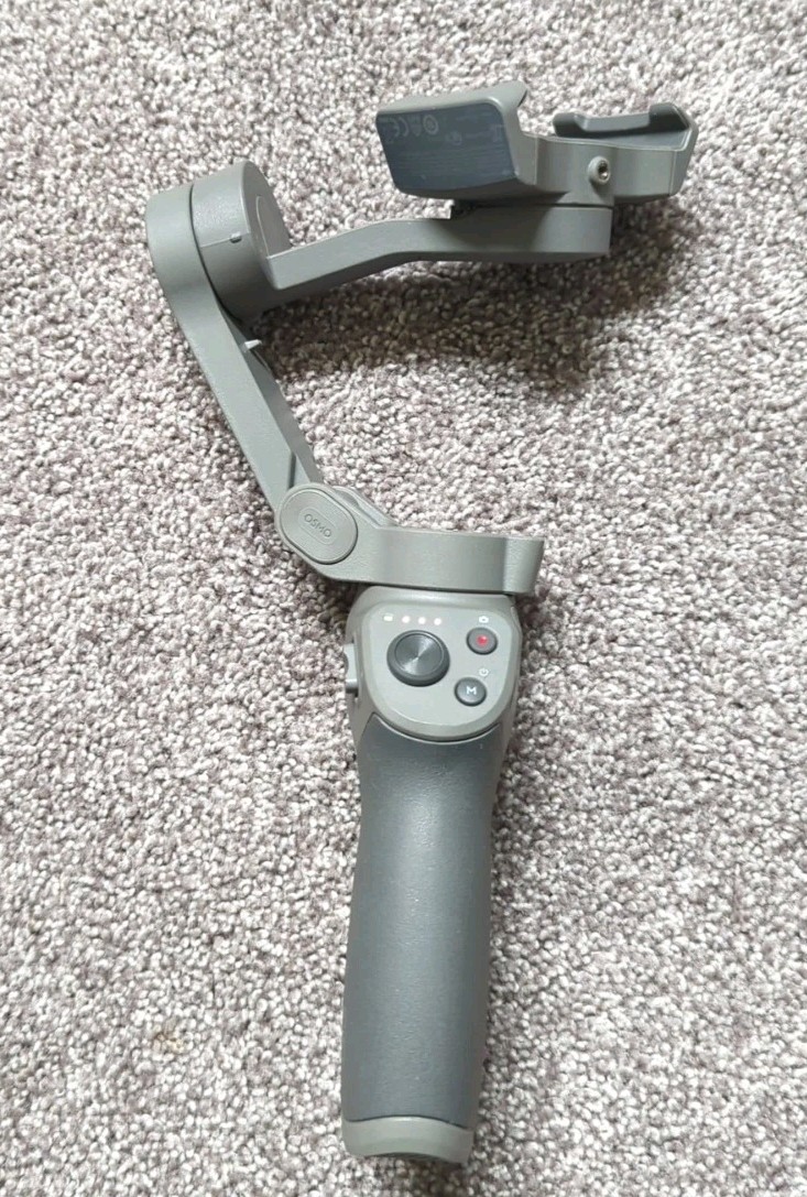 DJI Osmo Mobile 3 Smartphone Gimbal Stabilizer Gray Tested Powers On