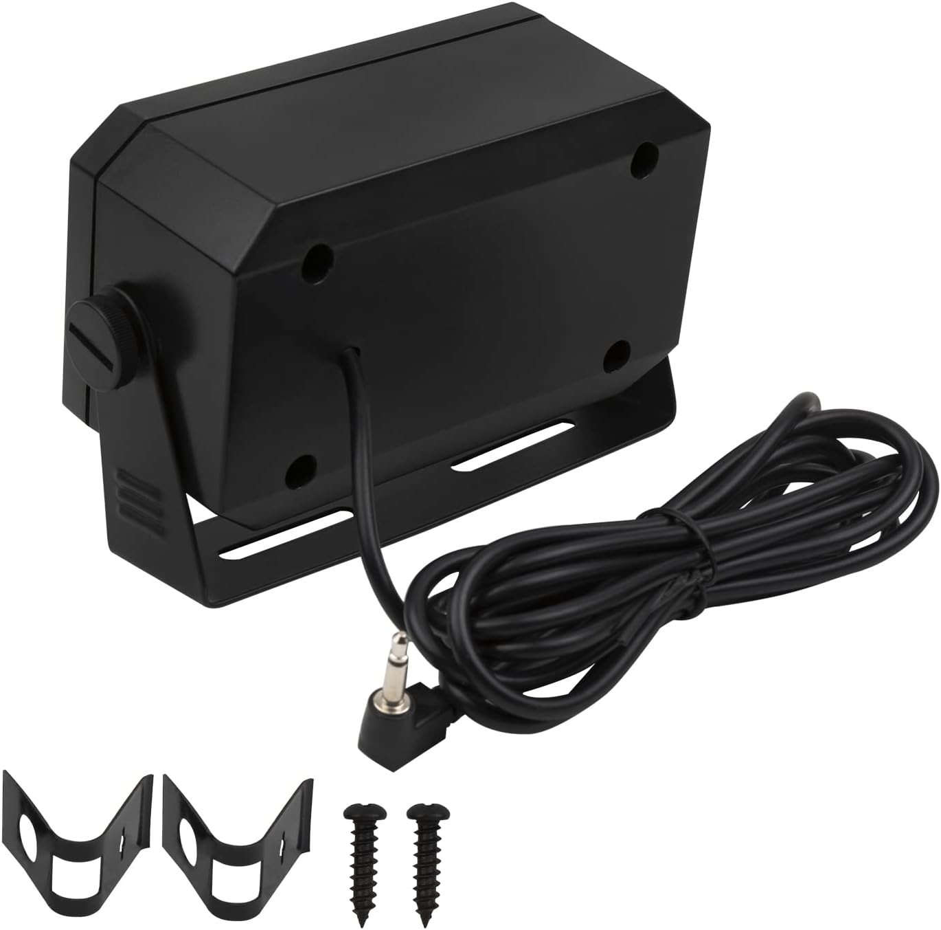 5W Rectangular Communications Speaker for Ham & CB Radios - Black