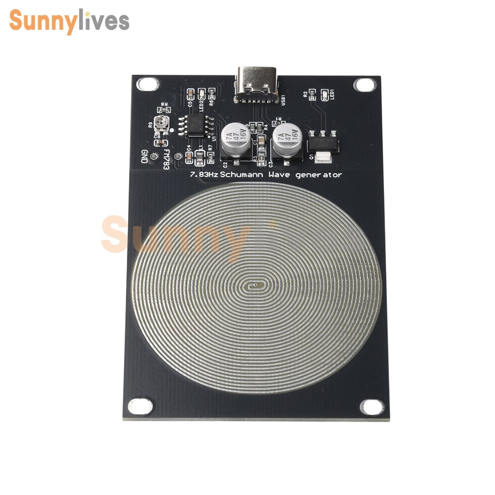 DC 5V 7.83Hz Schumann Wave Generator Ultra Low Frequency Pulse Generator Type-C