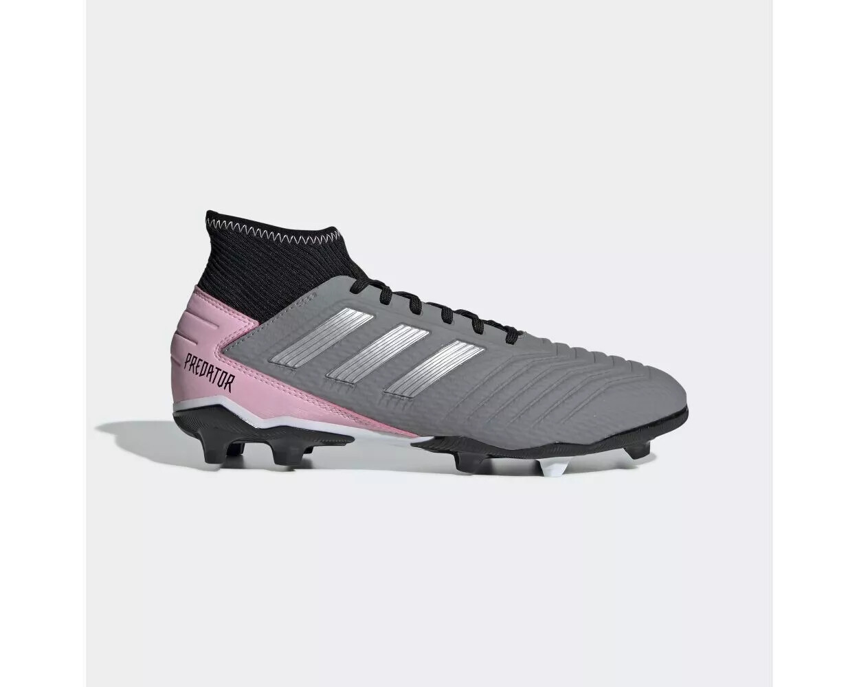 Adidas Predator 19.3 W FG Soccer Cleats - Grey/Pink/Silver - F97528 Select Size