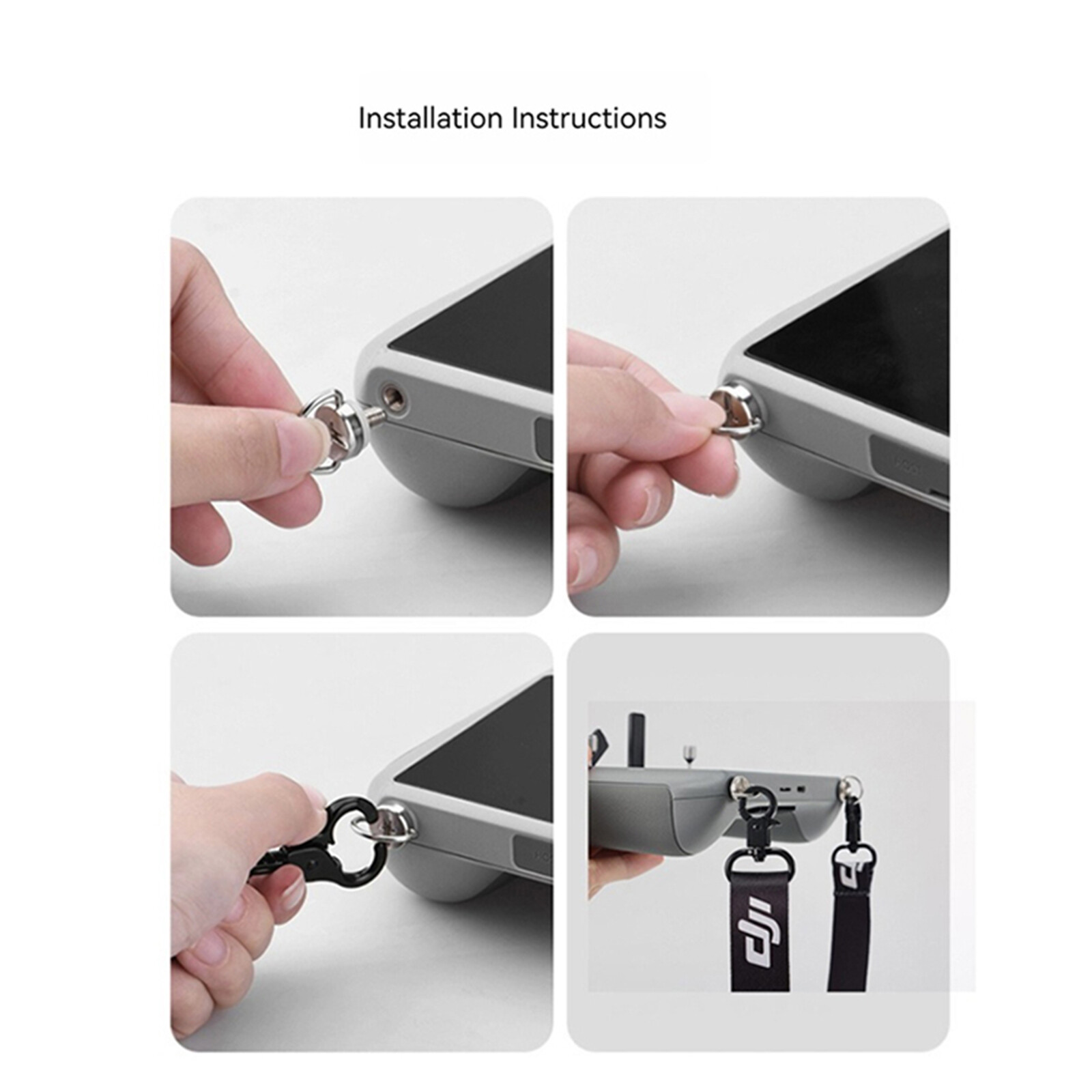 Remote Controller Lanyard Neck Strap Accessory For DJI Mini 4Pro/Air 2S 3 Drone