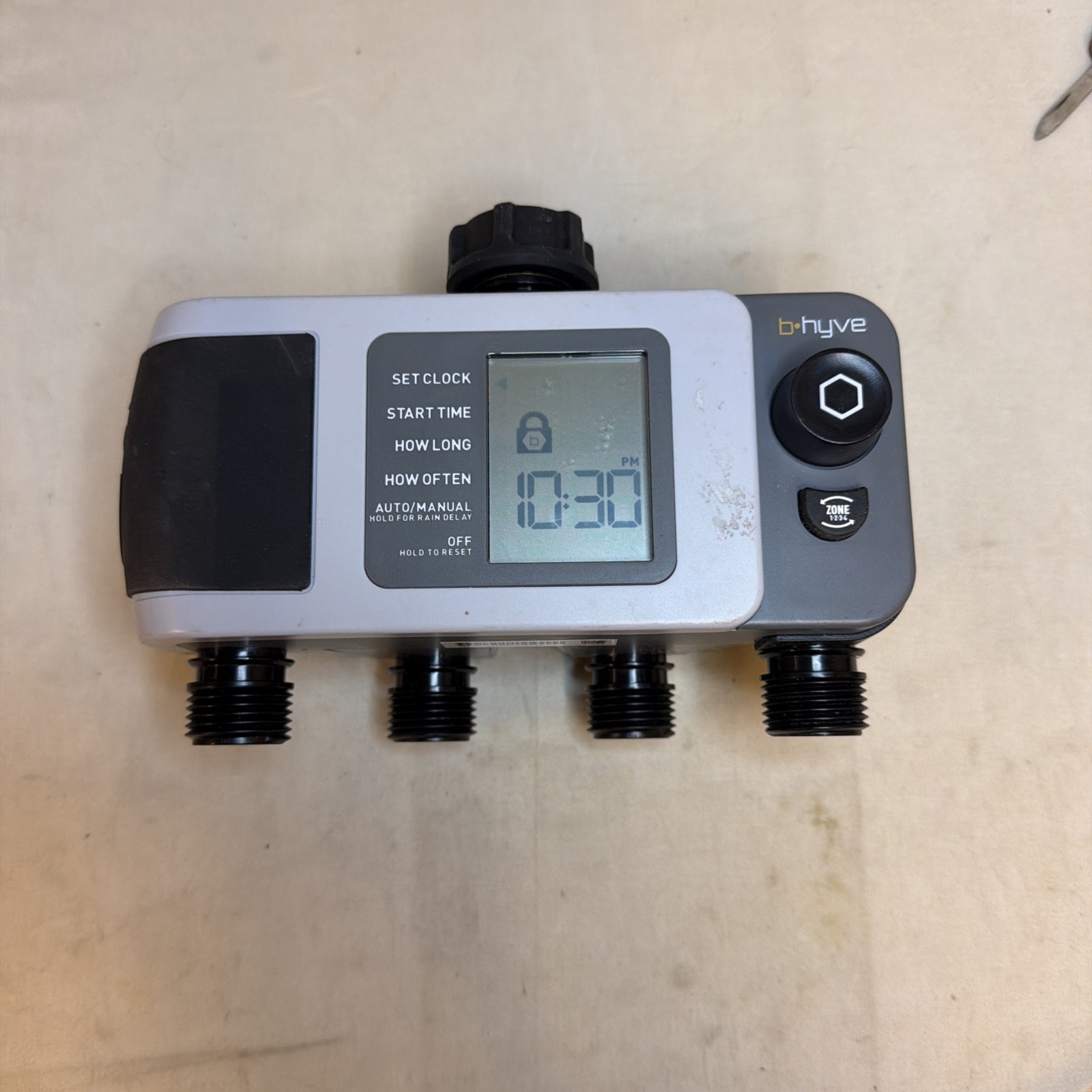 Orbit PN: 24634 B-hyve XD 4-Port Smart Hose Watering Timer
