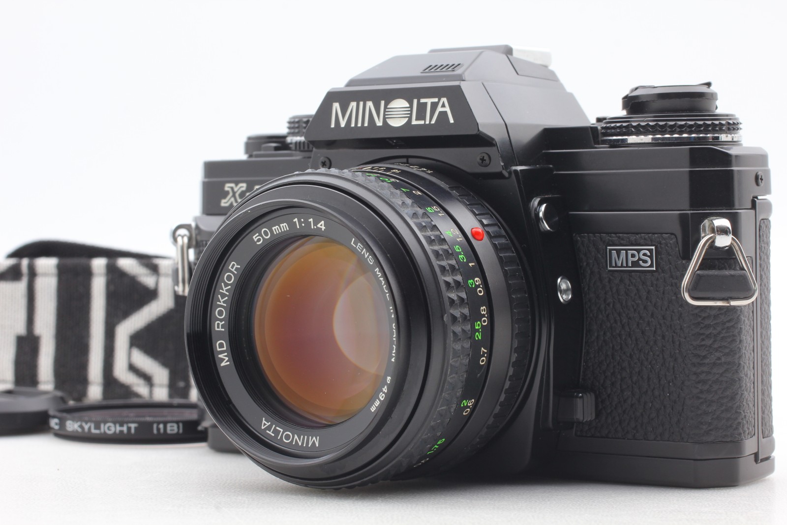 [N MINT+++] Minolta New X-700 35mm Film Camera MD Rokkkor 50mm f/1.4 Lens JAPAN