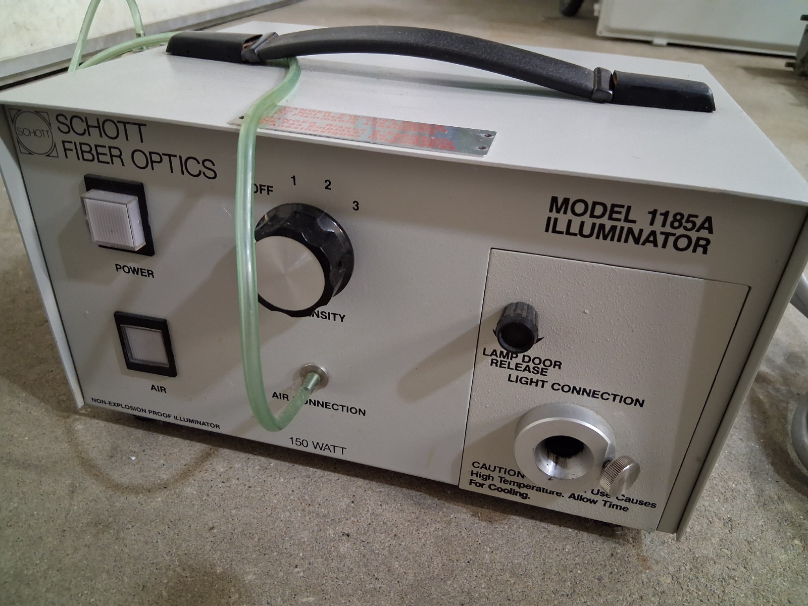 Schott Fiber Optics  Model 1185A Illuminator