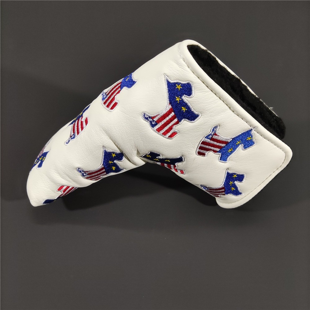 Golf Club Putter Blade Mallet Head Cover Scotty Cartoon Puppy Dog Style