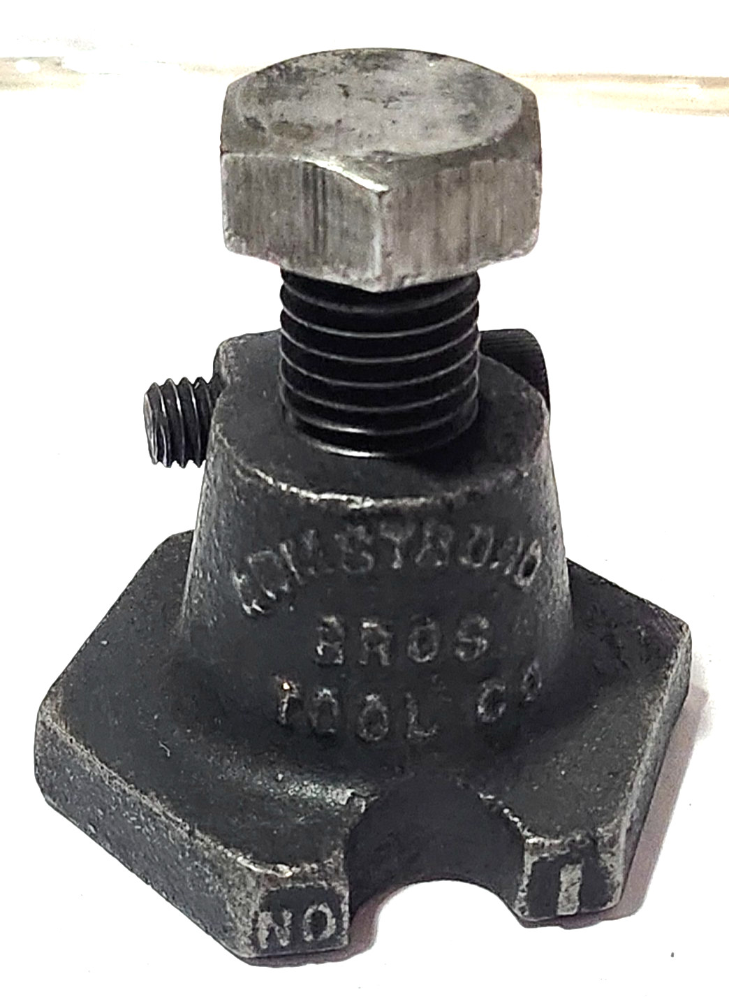 Armstrong Bros Tool Co Chicago USA ~ No. 1 Planers Machinist Leveling Jack