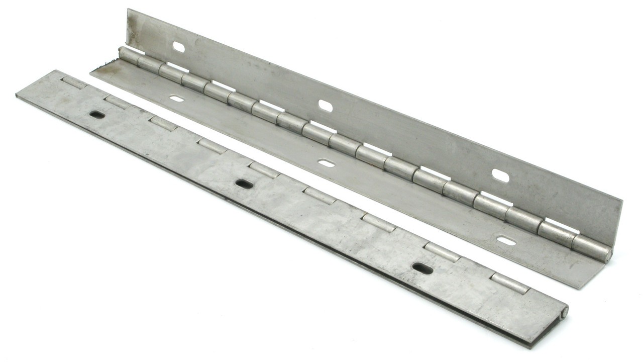 Stainless Steel Hinges, 1-1/4" x 0.0715", various lengths, 2pc lot