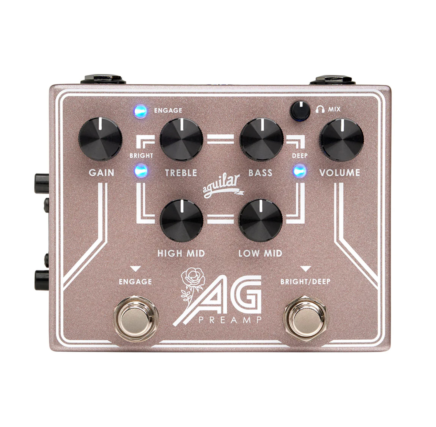 Aguilar AG Preamp -Breast Cancer Awareness Edition Bass Preamp + DI Pedal- New!