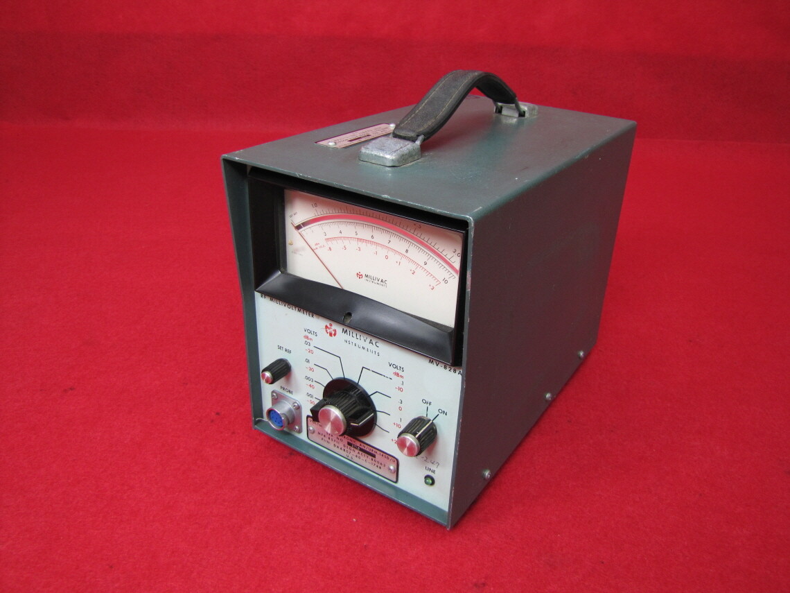 MILLIVAC RF MILLIVOLTMETER MV-828A