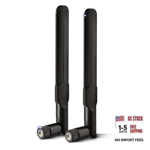 4G LTE Cellular Trail Camera Antenna 8dBi RP [RP-SMA]-Male 4G Antenna 2Pack