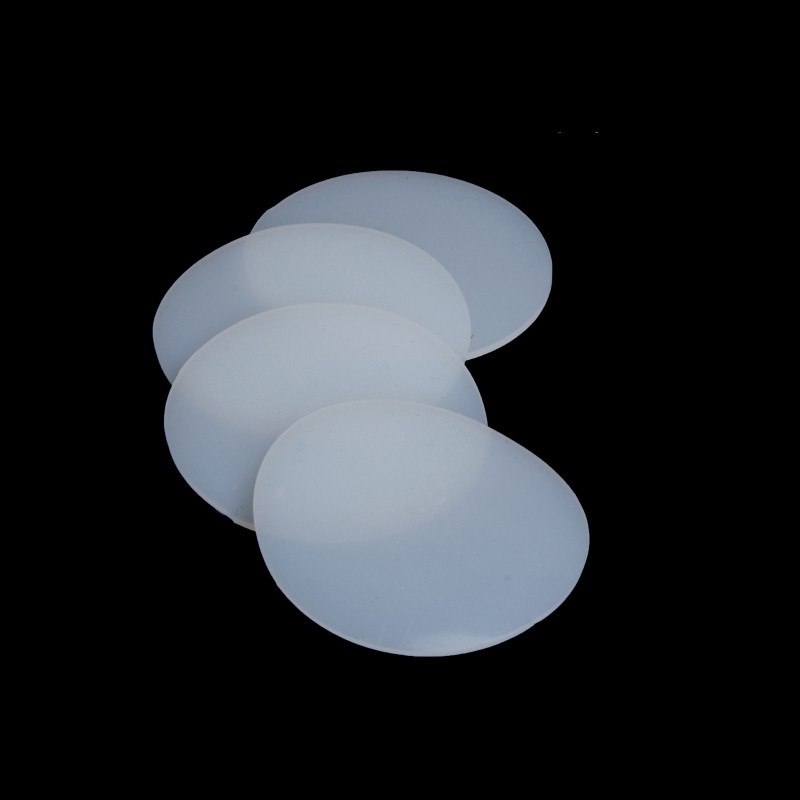 Round Silicone Mat Sheet High-temp Resistant Rubber Disc Shock absorption Pad